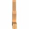Ekena Millwork Alberta Smooth Timber Gable Bracket, Western Red Cedar, 60"W x 35"H x 5 1/2"D x 5 1/2"F, 14/12 Pitch GBW060X35X0606ALB00SWR - alternate 4